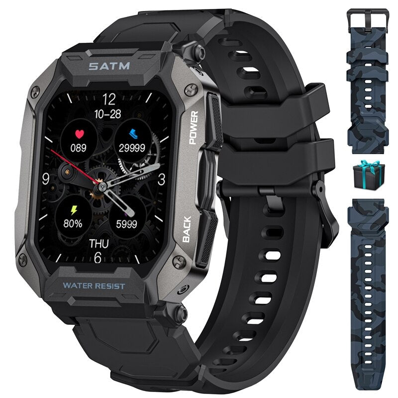 SmartWatch Max Rock Ultra + (2ª Pulseira de Brinde!)